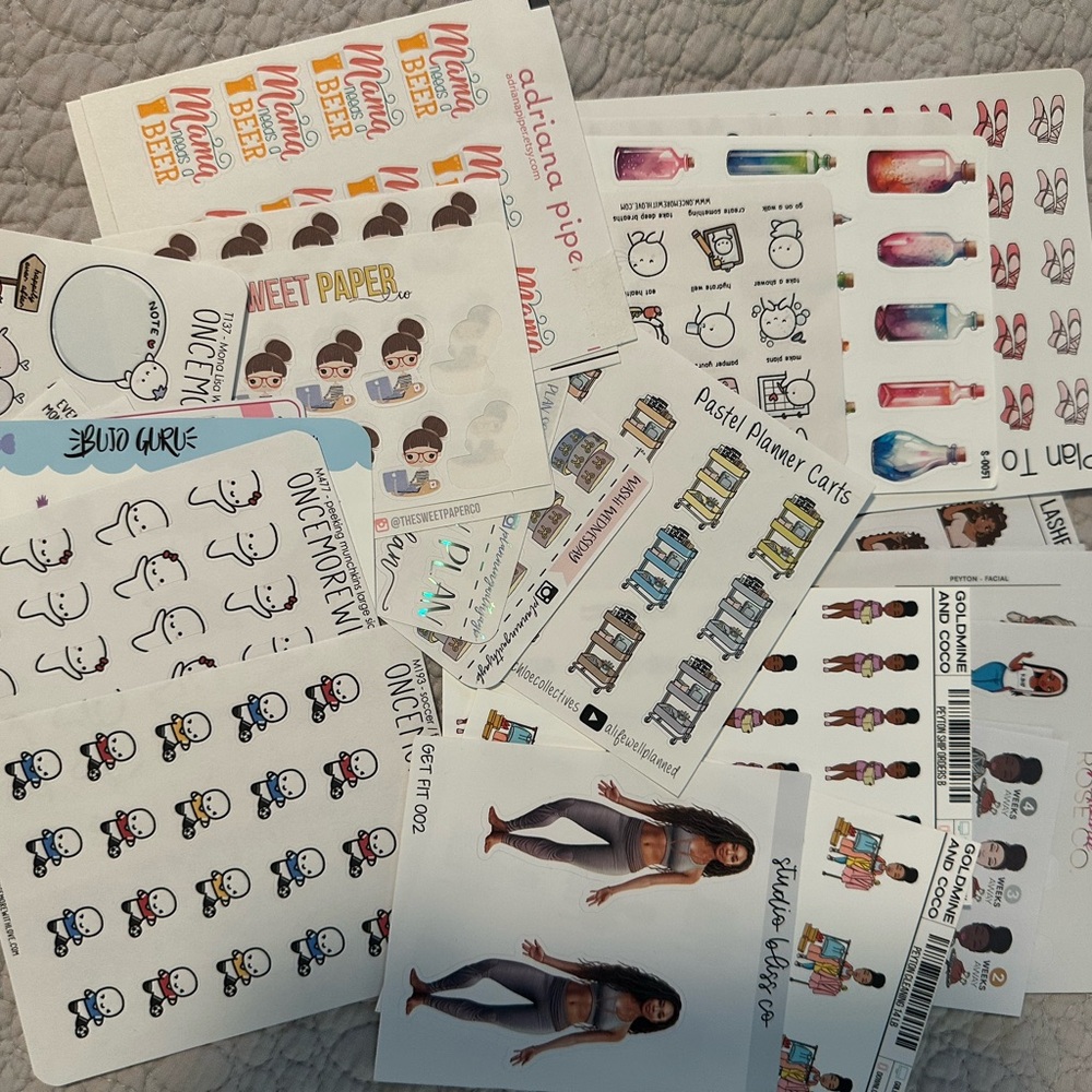 Planner sticker destash